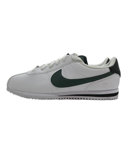 NIKE（ナイキ）NIKE (ナイキ) J Cortez ホワイト×グリーン サイズ:23.5の古着・服飾アイテム