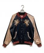 HOUSTONヒューストン）の古着「スカジャン」｜ブラック