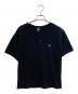 Needles（ニードルズ）の古着「Henry Neck Tee - Cotton Pique -」｜ブラック