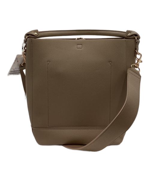 &MyuQ（アンドミューク）&MyuQ (アンドミューク) Spick and Span (スピック＆スパン) バケットバッグ ベージュ サイズ:下記参照の古着・服飾アイテム