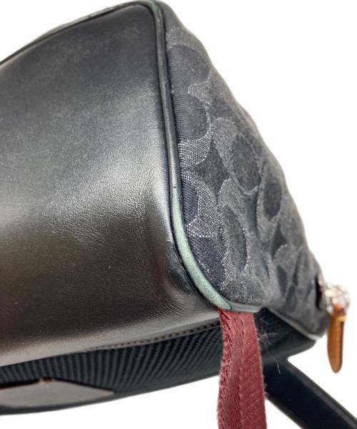 COACH（コーチ）COACH (コーチ) チャーター バックパック・シグネチャー デニム ブラックの古着・服飾アイテム