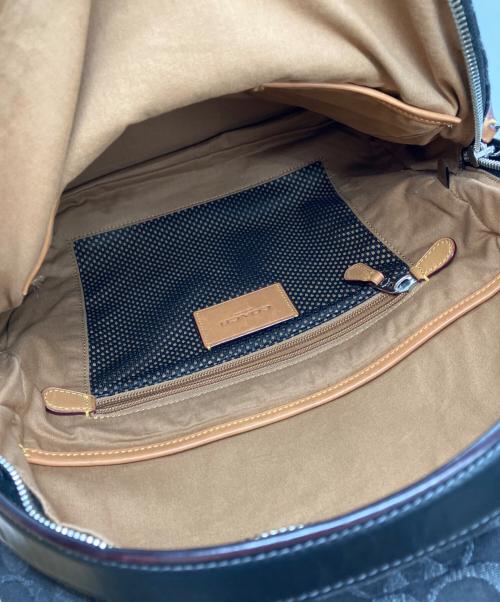 COACH（コーチ）COACH (コーチ) チャーター バックパック・シグネチャー デニム ブラックの古着・服飾アイテム