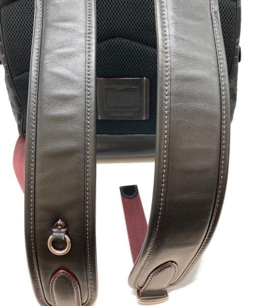 COACH（コーチ）COACH (コーチ) チャーター バックパック・シグネチャー デニム ブラックの古着・服飾アイテム
