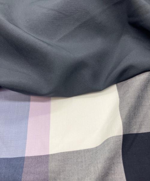 BLUE LABEL CRESTBRIDGE（ブルーレーベルクレストブリッジ）BLUE LABEL CRESTBRIDGE (ブルーレーベルクレストブリッジ) ドライブロードティアードワンピース ネイビー サイズ:38の古着・服飾アイテム