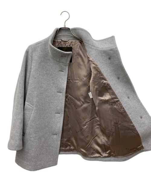 MACKINTOSH LONDON（マッキントッシュ ロンドン）MACKINTOSH LONDON (マッキントッシュ ロンドン) スタンドカラーコート グレー サイズ:SIZE40の古着・服飾アイテム