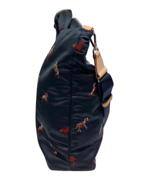 russet（ラシット）russet (ラシット) ソフトハンドル2WAYトートバッグ ネイビー 未使用品の古着・服飾アイテム