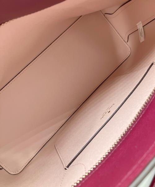 Kate Spade（ケイトスペード）Kate Spade (ケイトスペード) 2WAYバッグ ボルドーの古着・服飾アイテム