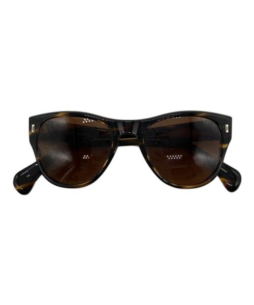 OLIVER PEOPLES（オリバーピープルズ）OLIVER PEOPLES (オリバーピープルズ) sean-j サングラス ブラウンの古着・服飾アイテム