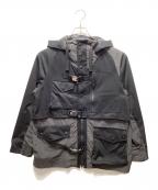 WHITE MOUNTAINEERINGホワイトマウンテ二アニング）の古着「GORETEX INFINIUM MIXED MOUNTAIN PARKA」｜ブラック