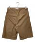 E.TAUTZ (イートーツ) 2タックショーツ ブラウン サイズ:SIZE 30：5000円
