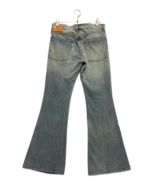 SUGARHILL（シュガーヒル）SUGARHILL (シュガーヒル) FADED MODERN DENIM WESTERN FLARED TROUSERS/フェードモダンデニム　ウエスタンフレアトラウザー インディゴ サイズ:W32の古着・服飾アイテム