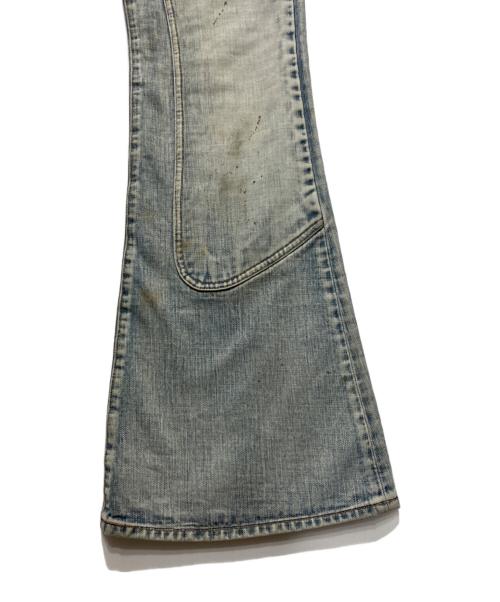 SUGARHILL（シュガーヒル）SUGARHILL (シュガーヒル) FADED MODERN DENIM WESTERN FLARED TROUSERS/フェードモダンデニム　ウエスタンフレアトラウザー インディゴ サイズ:W32の古着・服飾アイテム