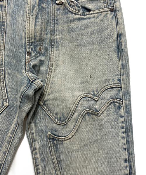 SUGARHILL（シュガーヒル）SUGARHILL (シュガーヒル) FADED MODERN DENIM WESTERN FLARED TROUSERS/フェードモダンデニム　ウエスタンフレアトラウザー インディゴ サイズ:W32の古着・服飾アイテム