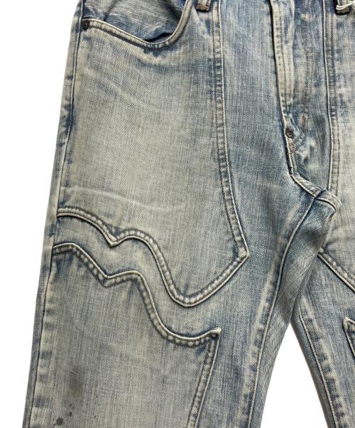 SUGARHILL（シュガーヒル）SUGARHILL (シュガーヒル) FADED MODERN DENIM WESTERN FLARED TROUSERS/フェードモダンデニム　ウエスタンフレアトラウザー インディゴ サイズ:W32の古着・服飾アイテム