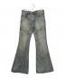 SUGARHILL（シュガーヒル）の古着「FADED MODERN DENIM WESTERN FLARED TROUSERS/フェードモダンデニム　ウエスタンフレアトラウザー」｜インディゴ