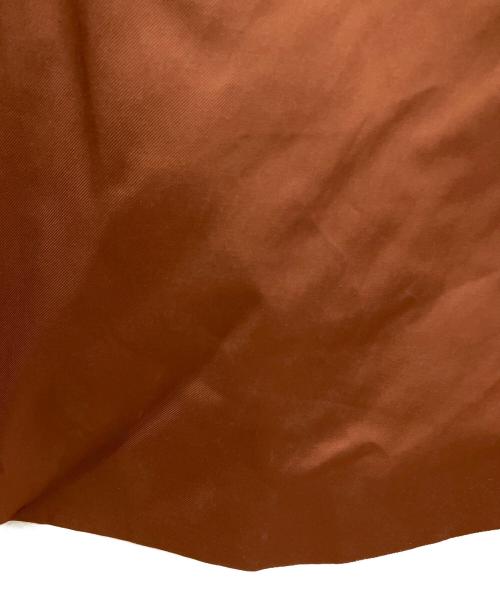 Omar Afridi（オマールアフリディ）Omar Afridi (オマールアフリディ) POSTIN DRAWN COAT オレンジ×ブラック サイズ:Mの古着・服飾アイテム