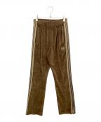 Needlesニードルズ）の古着「LQ236 Narrow Track Pant - C/Pe Velour」｜ブラウン