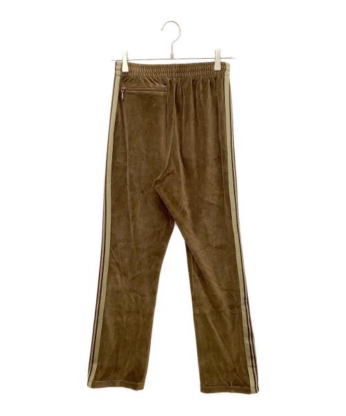 Needles（ニードルズ）Needles (ニードルズ) LQ236 Narrow Track Pant - C/Pe Velour ブラウン サイズ:XSの古着・服飾アイテム