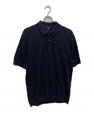 LVポロシャツ イタリア製 サイズM 中古・古着通販】LOUIS VUITTON (ルイ ヴィトン) ニットポロシャツ