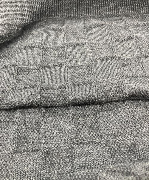LOUIS VUITTON（ルイ ヴィトン）LOUIS VUITTON (ルイ ヴィトン) ニットポロシャツ ブラウン サイズ:Lの古着・服飾アイテム