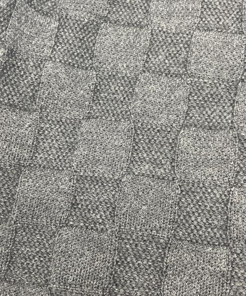 LOUIS VUITTON（ルイ ヴィトン）LOUIS VUITTON (ルイ ヴィトン) ニットポロシャツ ブラウン サイズ:Lの古着・服飾アイテム