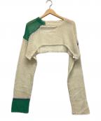 PAMMパム）の古着「海辺の1日のショートニット」｜アイボリー