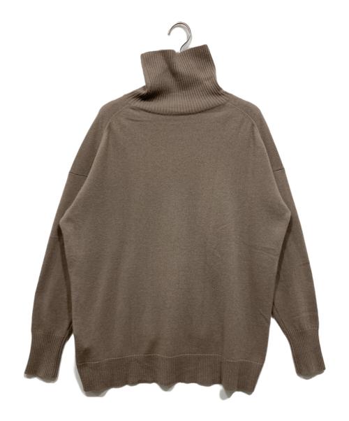 JOURNAL STANDARD（ジャーナルスタンダード）JOURNAL STANDARD (ジャーナルスタンダード) タートルネックニット ブラウン サイズ:Fの古着・服飾アイテム