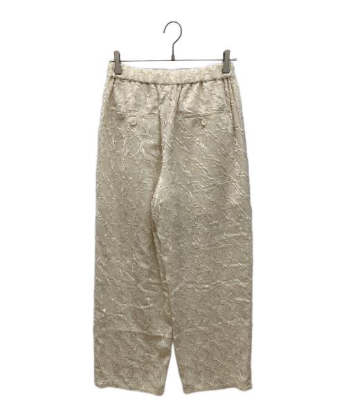 journal standard L'essage（ジャーナルスタンダード レサージュ）journal standard L'essage (ジャーナルスタンダード レサージュ) シアージャガードパンツ アイボリー サイズ:FREEの古着・服飾アイテム