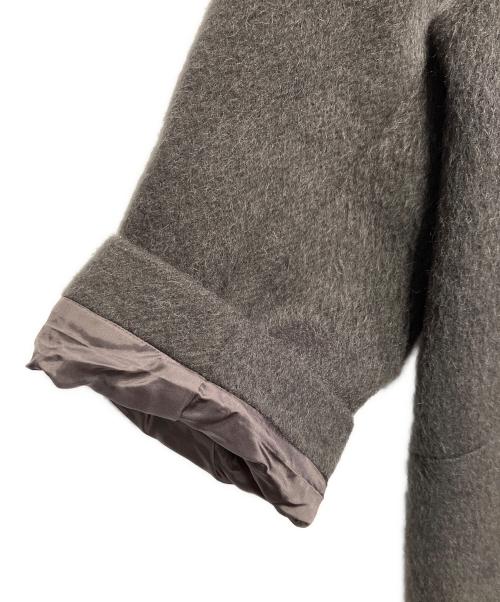 IENA（イエナ）IENA (イエナ) モヘアシャギーハーフコート ブラック サイズ:38の古着・服飾アイテム