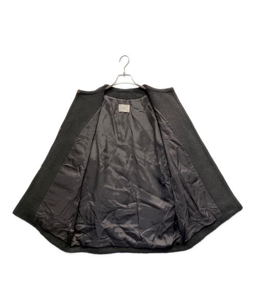 IENA（イエナ）IENA (イエナ) モヘアシャギーハーフコート ブラック サイズ:38の古着・服飾アイテム