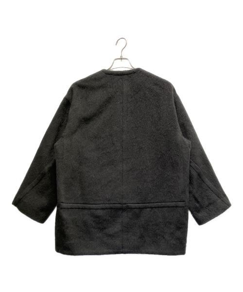 IENA（イエナ）IENA (イエナ) モヘアシャギーハーフコート ブラック サイズ:38の古着・服飾アイテム