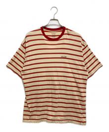 holiday（ホリデー）の古着「SUPER FINE BORDER S/S TSHIRT」｜レッド