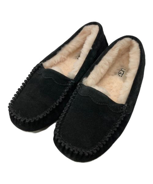 UGG（アグ）UGG (アグ) Scalloped Moc ブラック サイズ:23cmの古着・服飾アイテム
