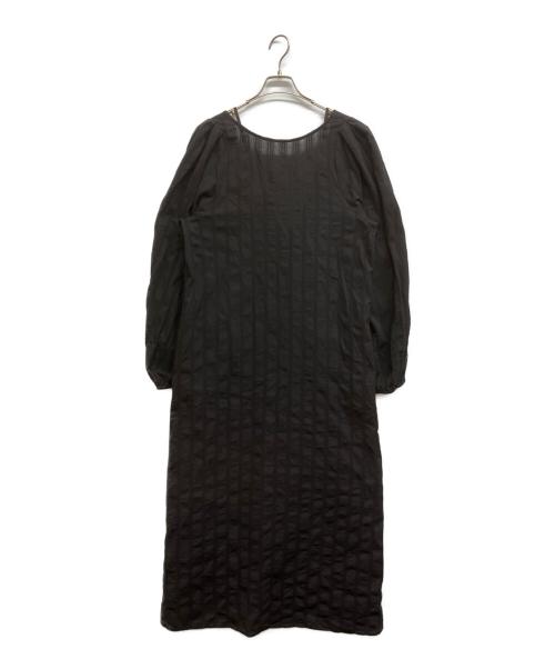 ETRE TOKYO（エトレトウキョウ）ETRE TOKYO (エトレトウキョウ) オープンバックドビーワンピース ブラック サイズ:Freeの古着・服飾アイテム