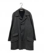MONTGOMERYモンゴメリー）の古着「ウールステンカラーコート」｜グレー
