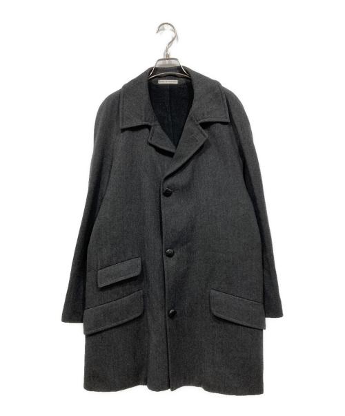 MONTGOMERY（モンゴメリー）MONTGOMERY (モンゴメリー) ウールステンカラーコート グレー サイズ:Mの古着・服飾アイテム