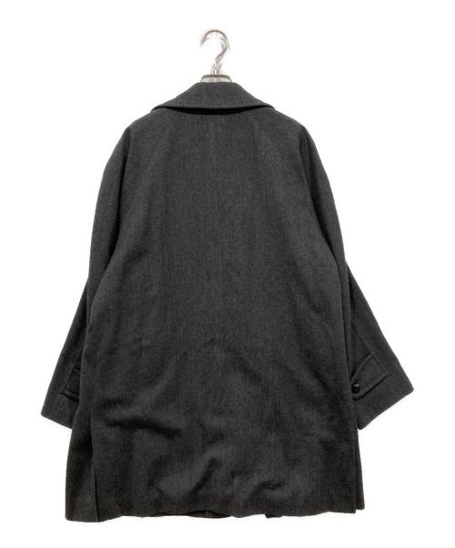 MONTGOMERY（モンゴメリー）MONTGOMERY (モンゴメリー) ウールステンカラーコート グレー サイズ:Mの古着・服飾アイテム
