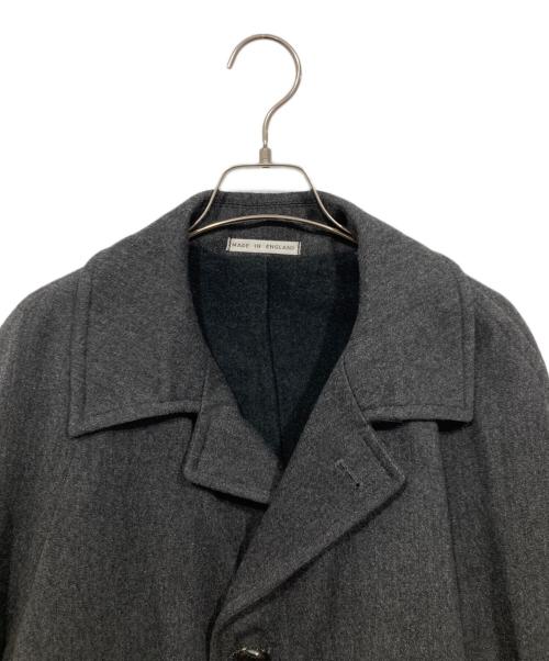 MONTGOMERY（モンゴメリー）MONTGOMERY (モンゴメリー) ウールステンカラーコート グレー サイズ:Mの古着・服飾アイテム