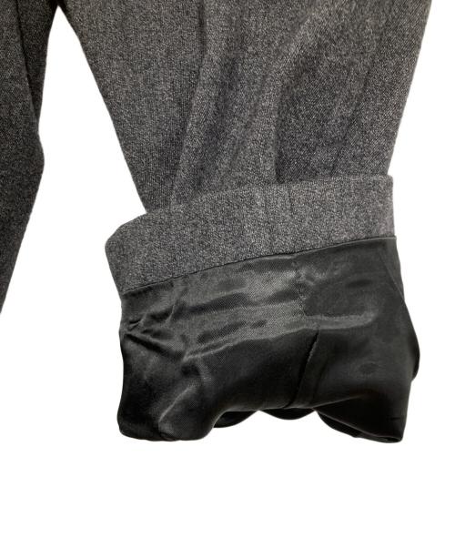 MONTGOMERY（モンゴメリー）MONTGOMERY (モンゴメリー) ウールステンカラーコート グレー サイズ:Mの古着・服飾アイテム