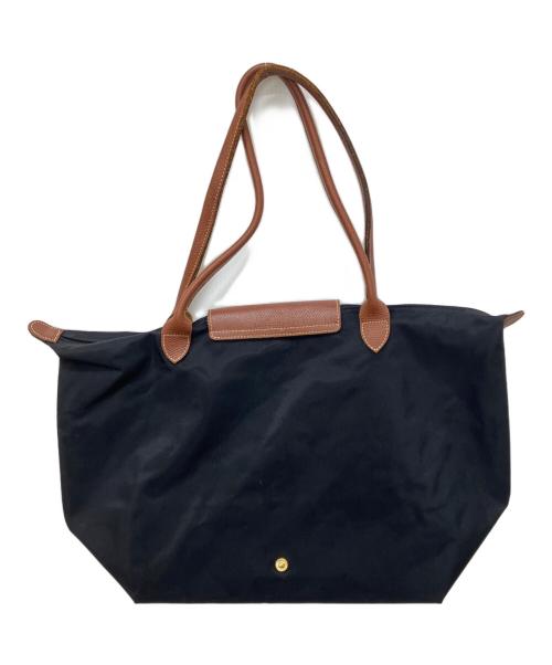 LONGCHAMP（ロンシャン）LONGCHAMP (ロンシャン) ル・プリアージュ トートバッグ ブラックの古着・服飾アイテム