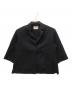 UNITED ARROWS（ユナイテッドアローズ）の古着「リバー テーラード ミドルコート」｜ブラック