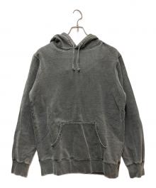 SUPREME（シュプリーム）の古着「Overdyed Hooded Sweatshirt」｜ブラック