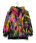 NO ID.（ノーアイディー）の古着「MIXフェイクファーフーデッドBLZブルゾン」｜マルチカラー