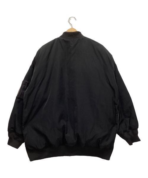 Tree Cafe（ツリーカフェ）Tree Cafe (ツリーカフェ) MA-1ジャケット ブラック サイズ:Ｆの古着・服飾アイテム