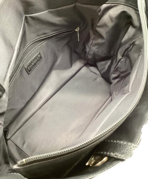 CHANEL（シャネル）CHANEL (シャネル) パリビアリッツMMトートバッグ ブラック サイズ:下記参照の古着・服飾アイテム