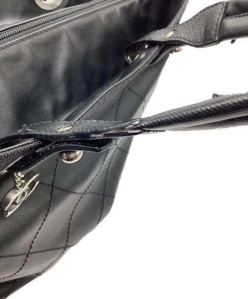 CHANEL（シャネル）CHANEL (シャネル) パリビアリッツMMトートバッグ ブラック サイズ:下記参照の古着・服飾アイテム