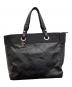 CHANEL (シャネル) パリビアリッツMMトートバッグ ブラック サイズ:下記参照：150000円