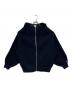 CAPRICIEUX LE'MAGE（カプリシューレマージュ）の古着「Wジップボートネックニット」｜ネイビー