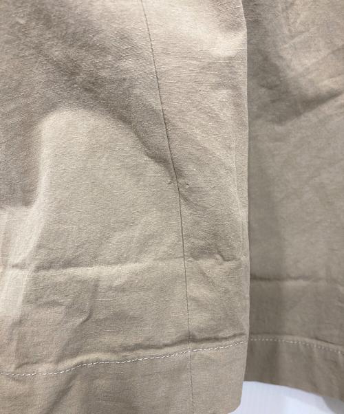 BABYLONE（バビロン）BABYLONE (バビロン) ウェザータックワイドパンツ ベージュ サイズ:Freeの古着・服飾アイテム