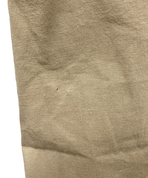 BABYLONE（バビロン）BABYLONE (バビロン) ウェザータックワイドパンツ ベージュ サイズ:Freeの古着・服飾アイテム